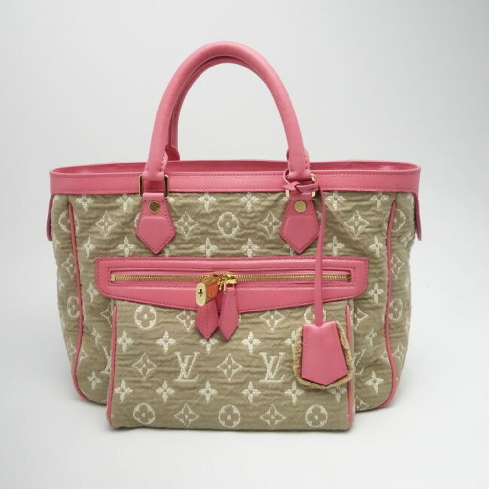 Louis Vuitton Handbag Monogram Sabia Cabas Cruise Collection Rose Pink